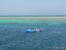 pêcheur en mer Rouge