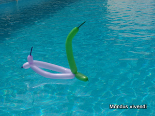 signe en ballon gonflable