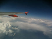 nuages vue d'avion