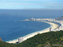 Plage de Copacabana -  Rio - Brésil