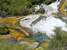 Orakei korako- Nouvelle-Zélande