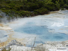 Orakei korako- Nouvelle-Zélande